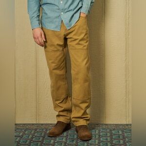 NWT Quaker Marine Double Knee Pant Khaki